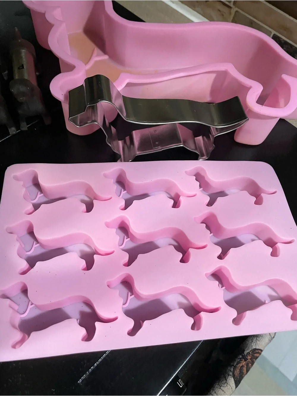 Dachshund Baking & Kitchen Lot – 5 Pieces
